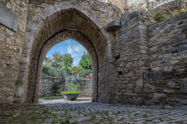 Photo of Agnone, Molise, Italy. Porta Semiurna