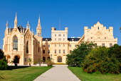 castle Lednice in Czech rep