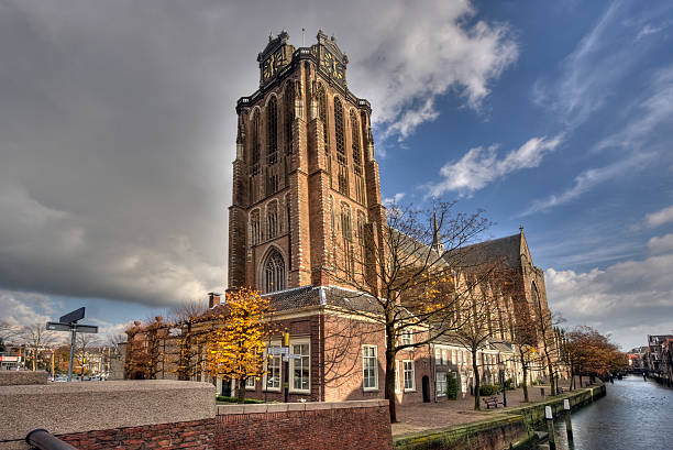 Church of Dordrecht, Holland "Church of Dordrecht, Holland" dordrecht stock pictures, royalty-free photos & images