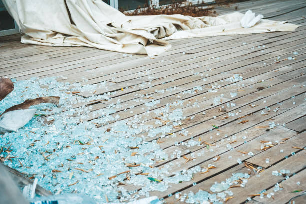 istock Image of a broken glass after vandalism 1768492952