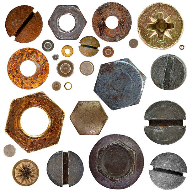 istock nuts rivets bolthead on white background 176849424