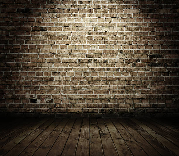 istock Old building with wood floors and brick walls 176850398