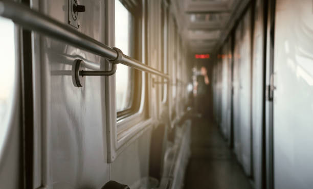 istock Interior of the train, Travel by railway 1768505815