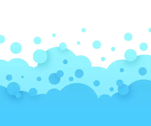 Vector illustration of Bubbles Abstract Background