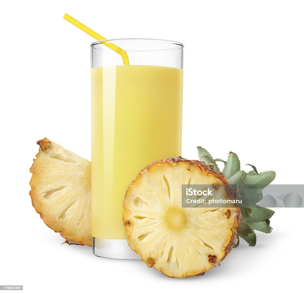 パイナップルの絞り汁 23 ml - パイナップルジュースのロイヤリティフリーストックフォト