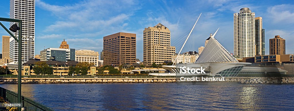 Panoramica di Milwaukee - Foto stock royalty-free di Milwaukee