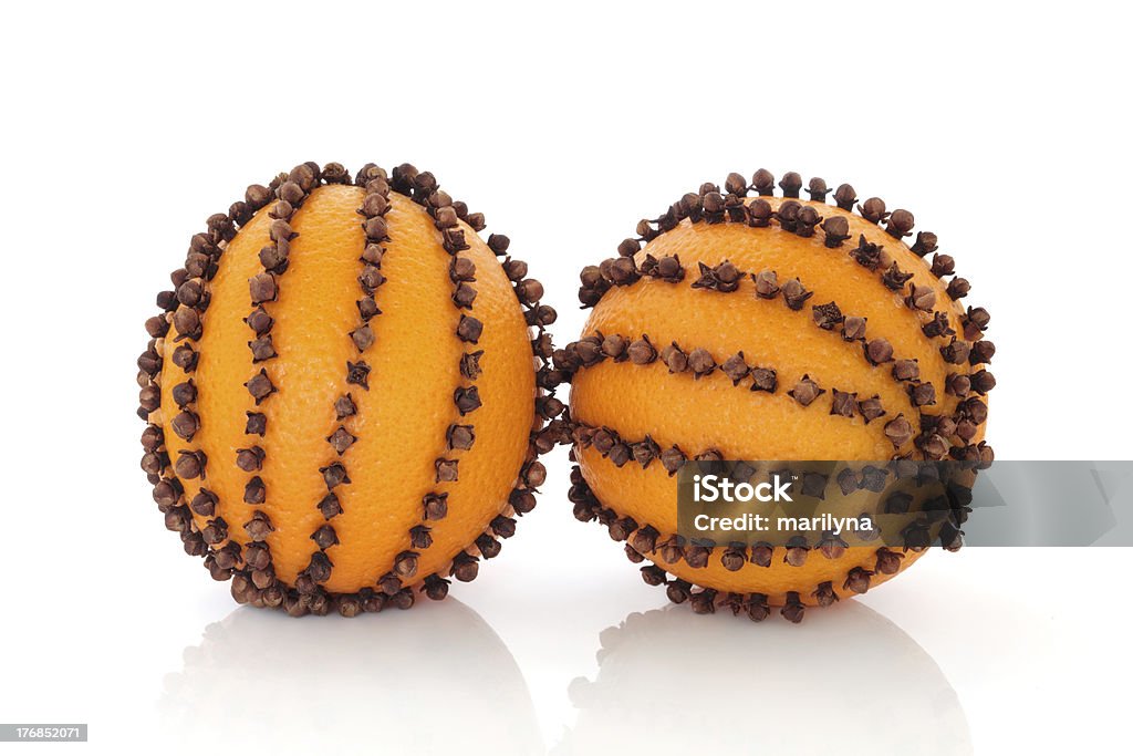 Arancio Pomanders - Foto stock royalty-free di Arancia