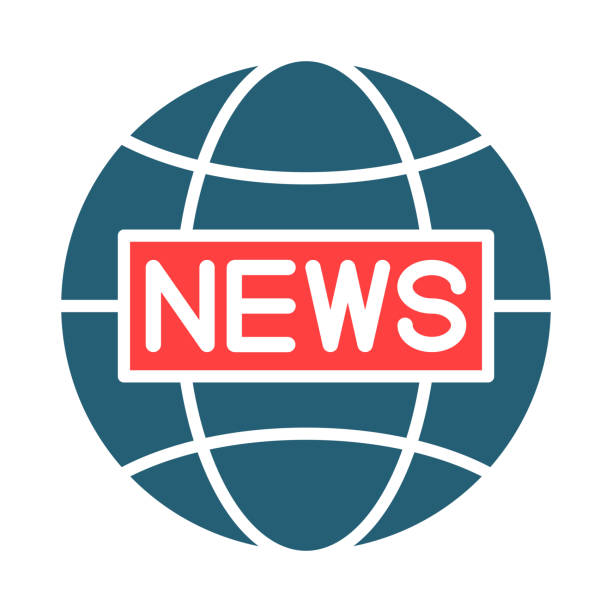 istock News Vector Glyph Two Color Icon For Personal And Commercial Use. 1768522994