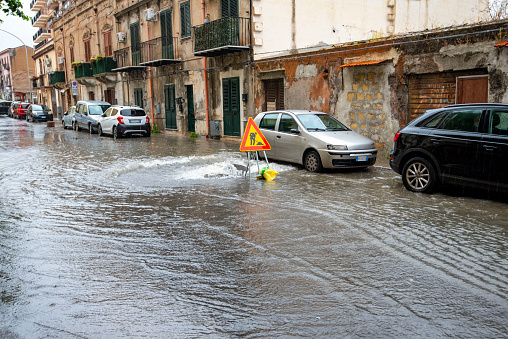 Street Floods in the City