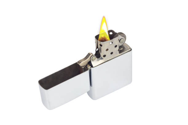 istock Metal lighter, petrol lighter isolated from background 1768532550