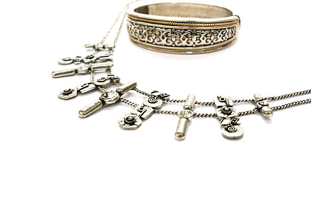 istock Necklace and bracelet 176853905