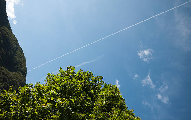 Blue sky stock photo