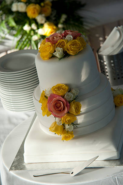 Wedding cake stock photo