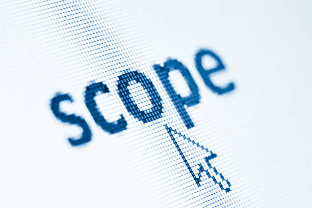 word scope stock photo