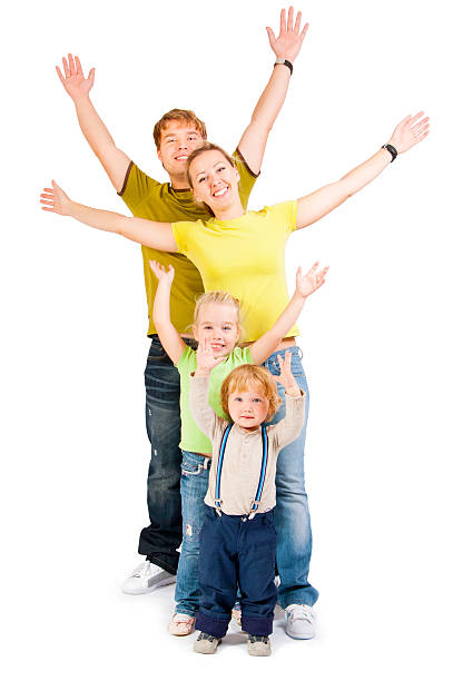 istock Family with two children 176854994