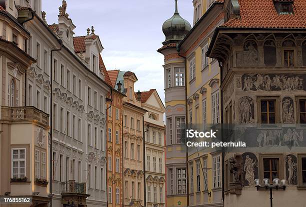 Prague Old Town Stock Photo - Download Image Now - Architectural Feature, Architecture, Baroque Style