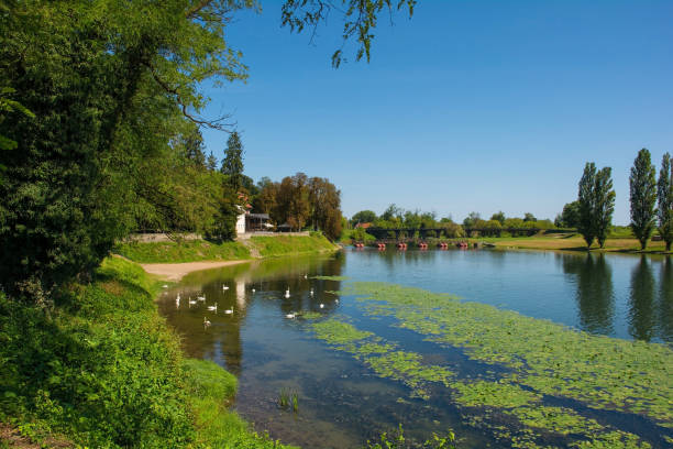 istock Korana River in Karlovac, Croatia 1768555902