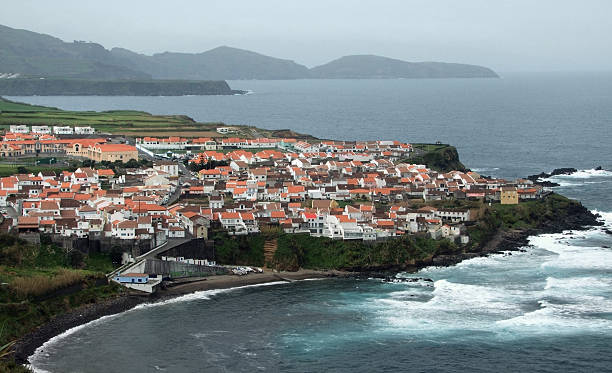 istock coastal settlement at the Azores 176855746