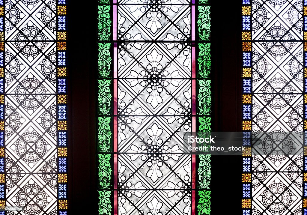 stained glass "image of stained glass in a churge, taken with a Canon 5D MKII, faocal length 50mm, at f4" Church Stock Photo