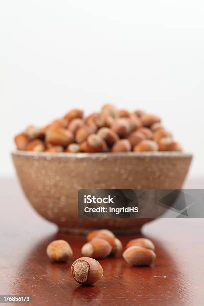 Hazelnuts Stock Photo - Download Image Now - Bowl, Brown, Close-up