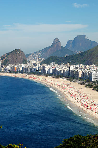 copacabana w rio de janeiro - gavea mountain zdjęcia i obrazy z banku zdjęć