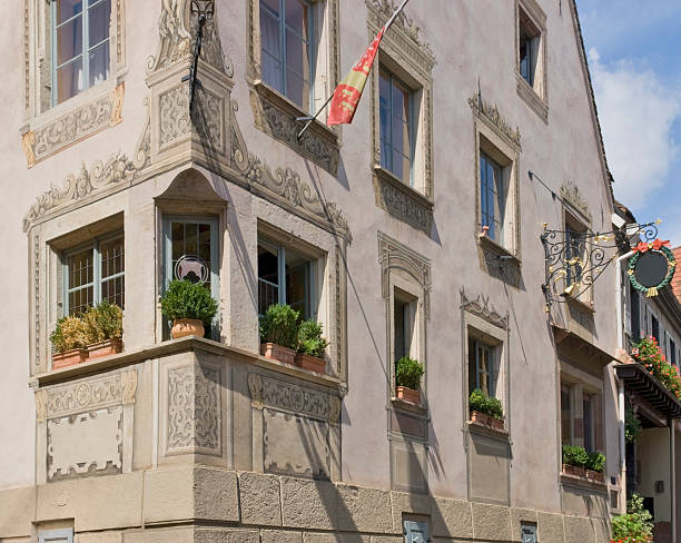 istock house facade in Mittelbergheim 176857112