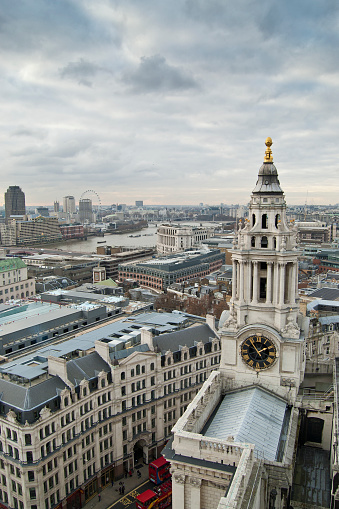 Views of The City of London from St Paul's Cathedral