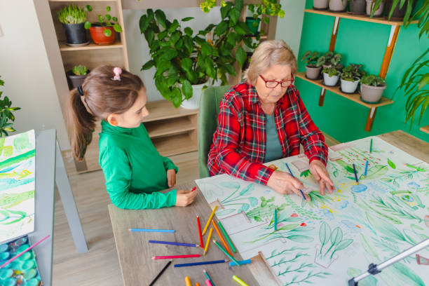 istock Senior Teacher and Granddaughter 1768579069