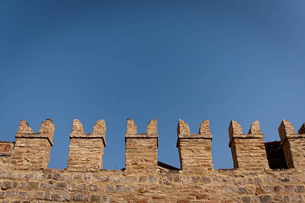 istock Surrounding Wall Of Medieval Castle 176858128