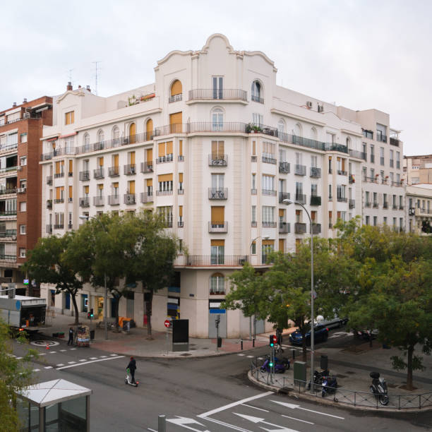 istock Apartment building in Madrid 1768584409