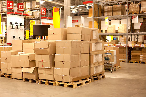istock Furniture store warehouse 176858661