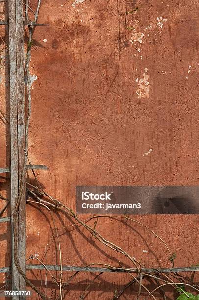 Grunge Sfondo Di Vecchio Muro E Filiali - Fotografie stock e altre immagini di A forma di blocco - A forma di blocco, Abbandonato, Acqua