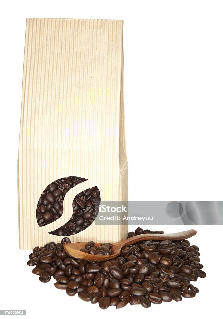 Saco de grãos de café - Royalty-free Fotografia de Estúdio Foto de stock