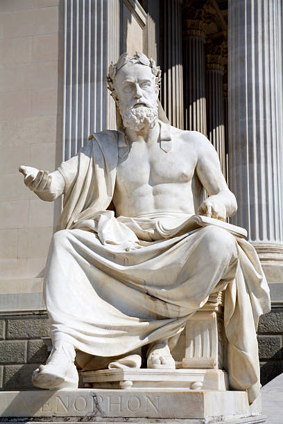 istock Vienna - xenophanes statue for parliament 176859036