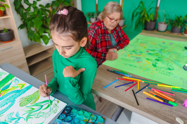 Senior Art Teacher's Online Class