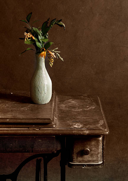 Still-life with yellow flowers