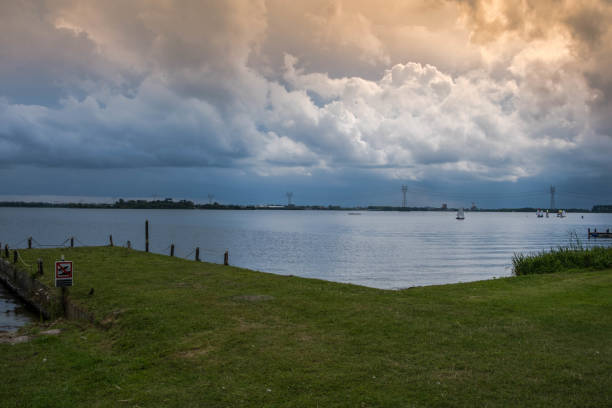Lake Veluwemeer in the Netherlands