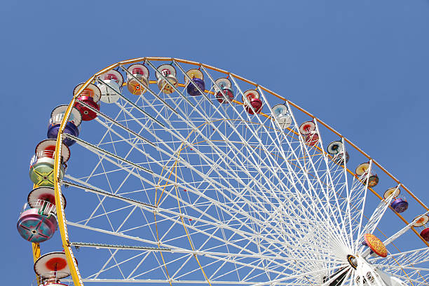 istock Ferris wheel in an amusement park 176860372