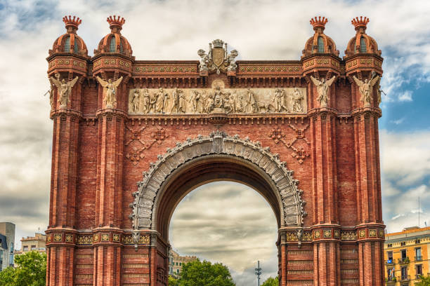 istock Arc de Triomf, iconic triumphal arc in Barcelona, Catalonia, Spain 1768604379