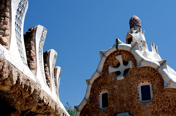 Park Guell stock photo