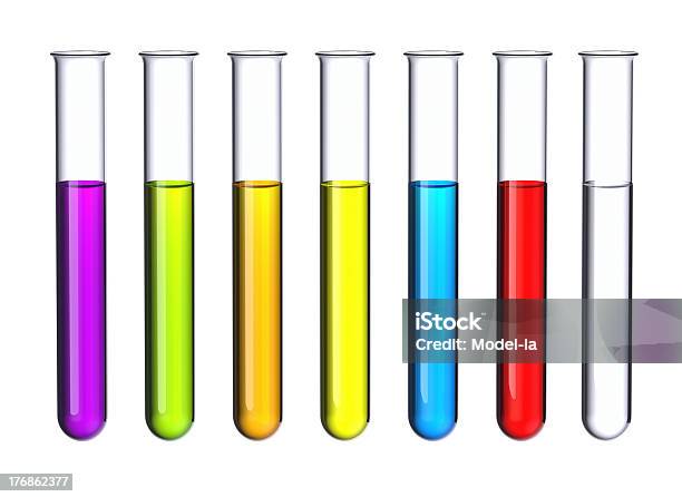 Test Tubes Stock Photo - Download Image Now - Test Tube, Liquid, Tube