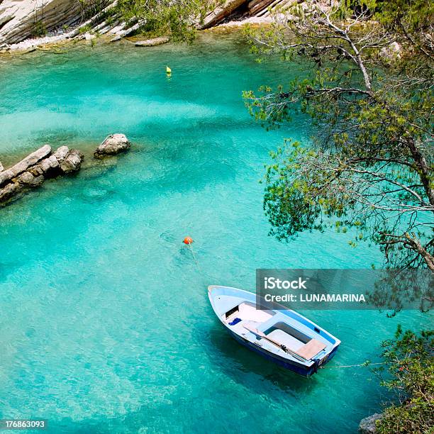 Calvia Cala Fornells Turquoise Mediterranean In Majorca Stock Photo - Download Image Now