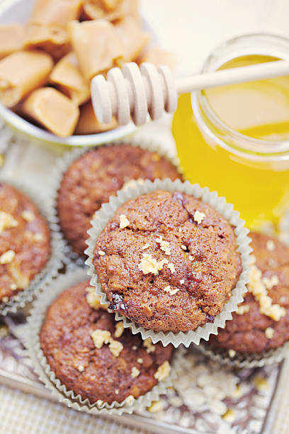 istock muffins with banana and toffee 176863303