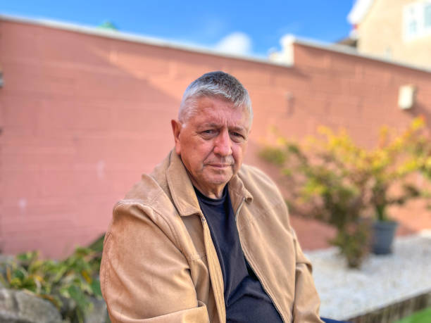 Senior man lifestyle portrait