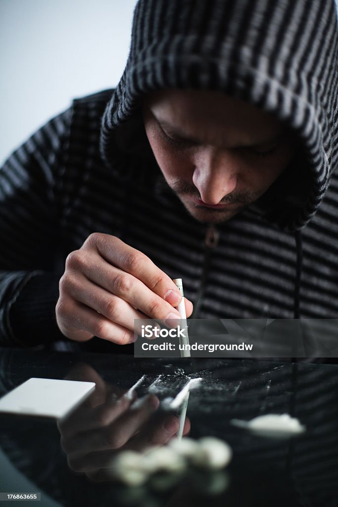 Cocaïne lignes - Photo de Cocaïne libre de droits