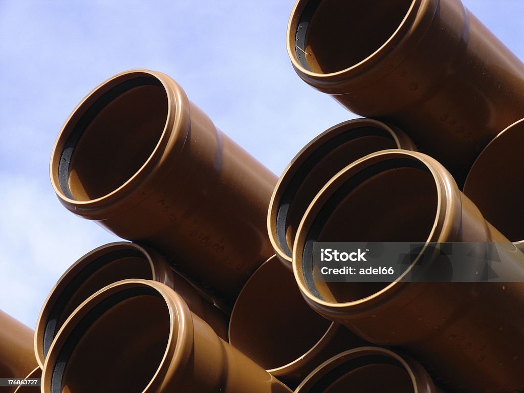 Pilha de tubos - Royalty-free Amontoar Foto de stock