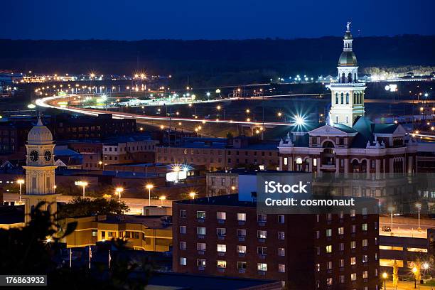 Centrum Dubuque Iowa - zdjęcia stockowe i więcej obrazów Dubuque - Dubuque, Stan Iowa, Bez ludzi