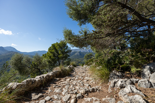 This is a photo of the Tramuntana Mountains, which is a World Heritage Site.