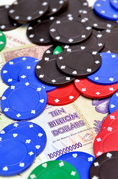 istock Winning chips for ten billion dollars 176864386