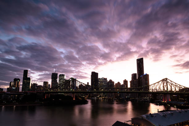 istock Story Bridge and Brisbane Skyline in Australia 1768654367